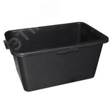 Таз строительный прямоугольный пластмассовый 90 л