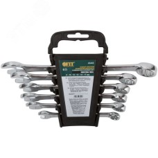 Набор ключей 6шт (8-17мм) в пластик.держателе