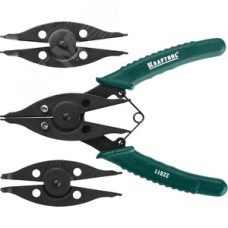 Съемник стопорных колец Universal 6-in-1 , внешний/внутренний, 6-в-1