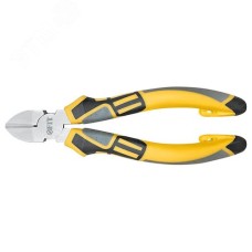 Бокорезы ""Смарт"", трехцветные прорезиненные ручки, никелевое покрытие 180 мм