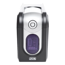 ИБП Powercom IMD-625AP, LCD, линейно-интерактивный, 625 ВA, 375 Вт, 3 розетки IEC320 C13 с резервным питанием,  2 розетки IEC320 C13 с фильтрацией, USB, защита RJ45/RJ11, ШхГхВ 105х334х168мм, 6.3 кг/ UPS Powercom IMD-625AP, LCD, Line Interactive, 625VA, 3