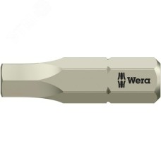 Бита под внутренний шестигранник 3840/1 TS Hex-Plus нержавеющая сталь хвостовик 1/4 C 6.3 5.5X25 мм