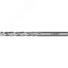 Сверло по металлу сталь Р6М5 класс А, ПРОФ-А 5.3х86мм
