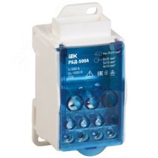 Блок распределительный на DIN-рейку РБД-500А