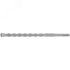 Бур по бетону SDS PLUS, Профи, W-образная вставка, двойная спираль, 14 х 260 мм
