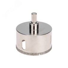 Коронка алмазная 70 мм с центровочным сверлом