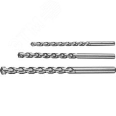 Набор сверл по бетону TOPHammer 3 шт: d 5-6-8 мм