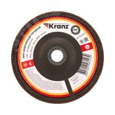 Круг лепестковый торцевой, P80, 180х22,2мм