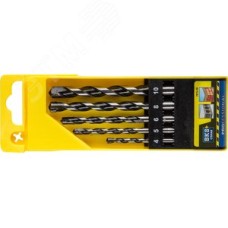 Сверло по бетону ProHammer 5 шт: d 4-5-6-8-10 мм