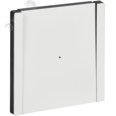 FORTE&PIANO Выключатель 1-клавишный с индикацией 10А FP202M металл белый IEK