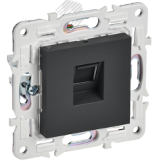 SKANDY Розетка компьютерная RJ45 кат.5E SK-K01G графит IEK