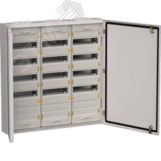TITAN 5 Корпус металлический ЩРн-180 (3х60) 835х830х140 IP54 серый (две двери)