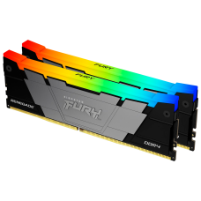 Память оперативная/ Kingston 16GB 3200MT/s DDR4 CL16 DIMM (Kit of 2) FURY Renegade RGB