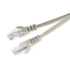 Патч-корд/ Патч-корд GoPower RJ-45 (m)-RJ-45 (m) 20.0м кат.5е ПВХ 26AWG CCA серый в пакете (1/20)