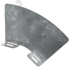 Перегородка разд. 80мм пов. верт. внеш. 45град HDZ IEK