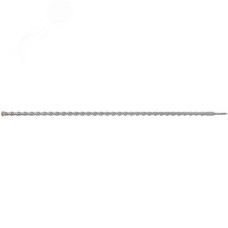 Бур по бетону SDS PLUS, Профи, W-образная вставка, двойная спираль, 22 х 1000 мм