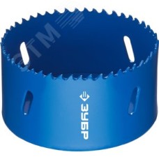 Коронка биметаллическая 83мм, быстрорежущая сталь