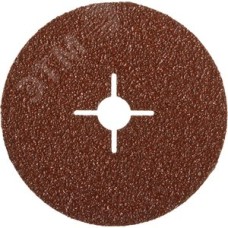 Круг шлифовальный ''ПРОФИ'' фибровый, для УШМ, P24, 180х22мм, 5 листов