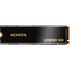 Твердотельный накопитель/ ADATA SSD LEGEND 960, 1000GB, M.2(22x80mm), NVMe 1.4, PCIe 4.0 x4, 3D NAND, R/W 7400/6000MB/s, IOPs 730 000/610 000, DRAM buffer 1000MB,  TBW 780, DWPD 0.43, with Heat Spreader (5 лет)