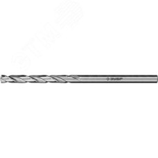 Сверло по металлу сталь Р6М5 класс А, ПРОФ-А 2.5х57мм