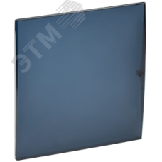 Дверца для корпуса пластикового ЩРН(В)-П-54 IP41 черная прозрачная TEKFOR