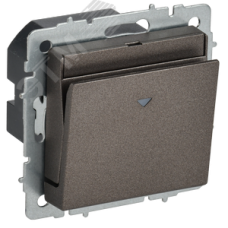 BRITE Выключатель карточный 30А ВС10-1-8-БрТБ темная бронза IEK