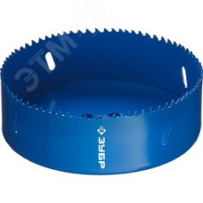 Коронка биметаллическая 133мм, быстрорежущая сталь