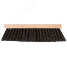 Щетка для пола деревянная, овальная, 5-ти рядная, 265 мм