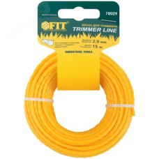 Леска для садовых триммеров крученая ''Квадрат'' 3.0 мм х 15 м