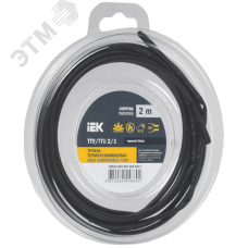 Трубка термоусадочная ТТУ нг-LS 2/1 черная (2м/упак) IEK