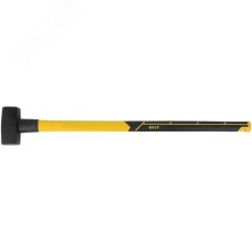 Кувалда кованая, фиберглассовая усиленная ручка 900 мм, 3 кг