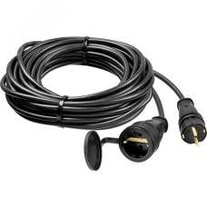 Удлинитель-шнур силовой RC-315, КГ, 3 x 1.5 мм2, 10 м, 3700 Вт, IP44