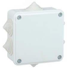 Коробка расп. КМ для о/п 100х100х45мм IP44 6 вв. белая