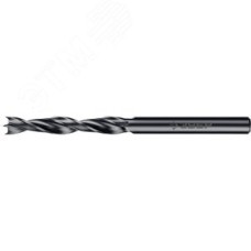 Сверло спиральное по дереву d 12x140/85мм , М-образная заточка