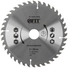 Диск пильный для циркулярных пил по дереву 200x30/25.4x40T