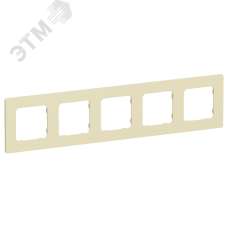 FLITE CLASSIC Рамка 5-местная РУ-5-К-ФлН навахо IEK