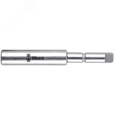 Битодержатель 899/8/1 с втулкой из нержавеющей стали стопорным кольцом и магнитом хвостовик 7 мм (9/32) G 7 для бит 1/4 С 6.3 75 мм