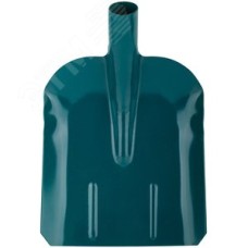 Лопата совковая без черенка, с ребрами жесткости 220х270 мм