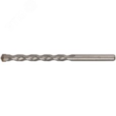 Сверло победитовое ударное, цилиндрический хвостовик (для бетона, кирпича) 8х120 мм