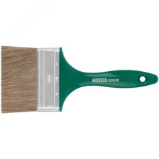 Кисть флейцевая, толщ. 16 мм, 70 ПЭT/30 натур. щетина, нерж.обжим, пласт.ручка, ширина 100 мм