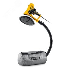 Машина шлифовальная для стен d180 мм, 900 Вт, подсветка