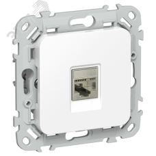 FLITE Розетка компьютерная RJ45 категория 5Е STP РК5е-1-1-ФлБ белый IEK