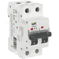 Выключатель автоматический двухполюсный M10N K 5А