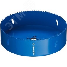 Коронка биметаллическая 152мм, быстрорежущая сталь