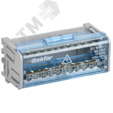 TEKFOR Шины на DIN-рейку (кросс-модуль) ШНК 2х11 L+PEN IEK