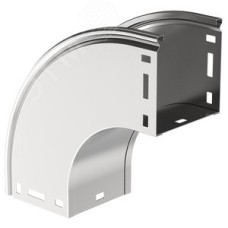 Поворот плавный 90 градусов тип В20 ESCA 100х150 мм
