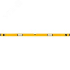 Уровень ''Янтарь'', 3 глазка, ручки, усиленный корпус, фрезер. рабочая грань, шкала 1500 мм