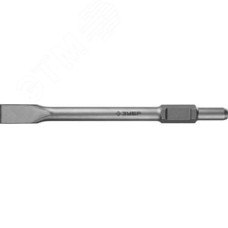 Зубило плоское 35x400 мм HEX 30, БУРАН