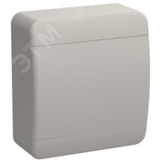 Корпус пластиковый навесной на 8 модулей ЩРН-П-8 IP41 TEKFOR белая дверь