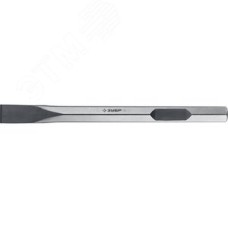 Зубило плоское 35x400 мм HEX 28, БУРАН